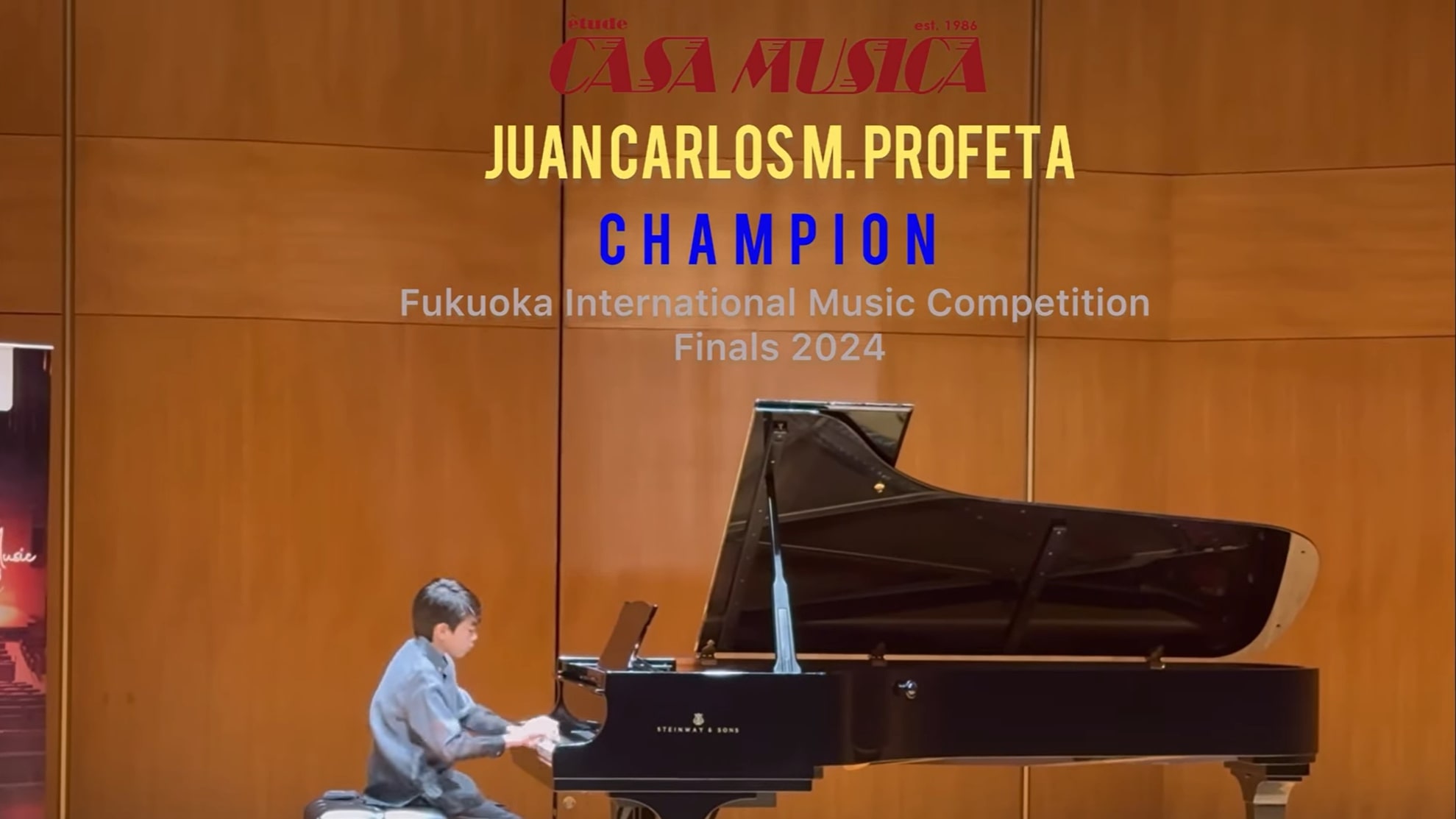 Young Pinoy Pianist Hailed Champion In International Music Competition